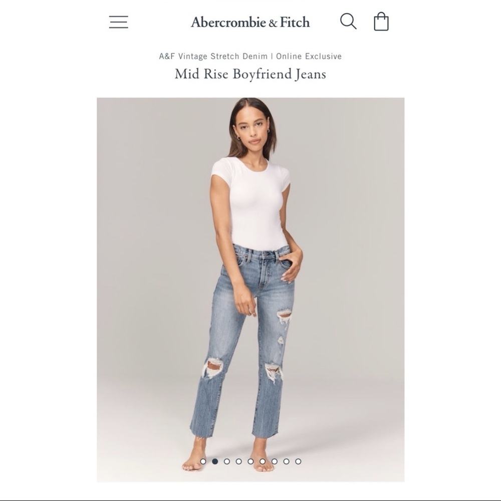 Abercrombie & Fitch Boyfriend Jean